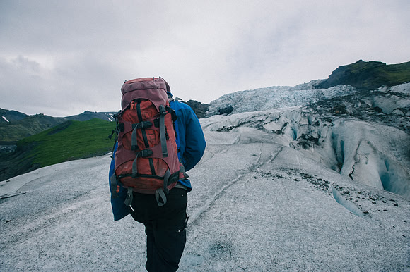 Falljökull glacier